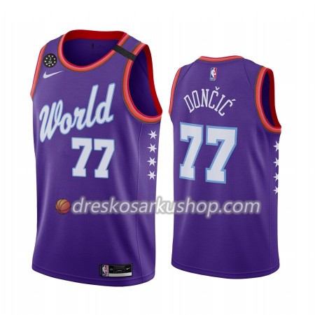 Muški NBA Dres Dallas Mavericks Luka Doncic 77 Nike 2020 Rising Star Swingman